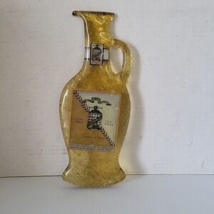 Katharine Gracey Olive Oil Flat Bottle Wall Plaque Farm Cold Press Lerida Spain